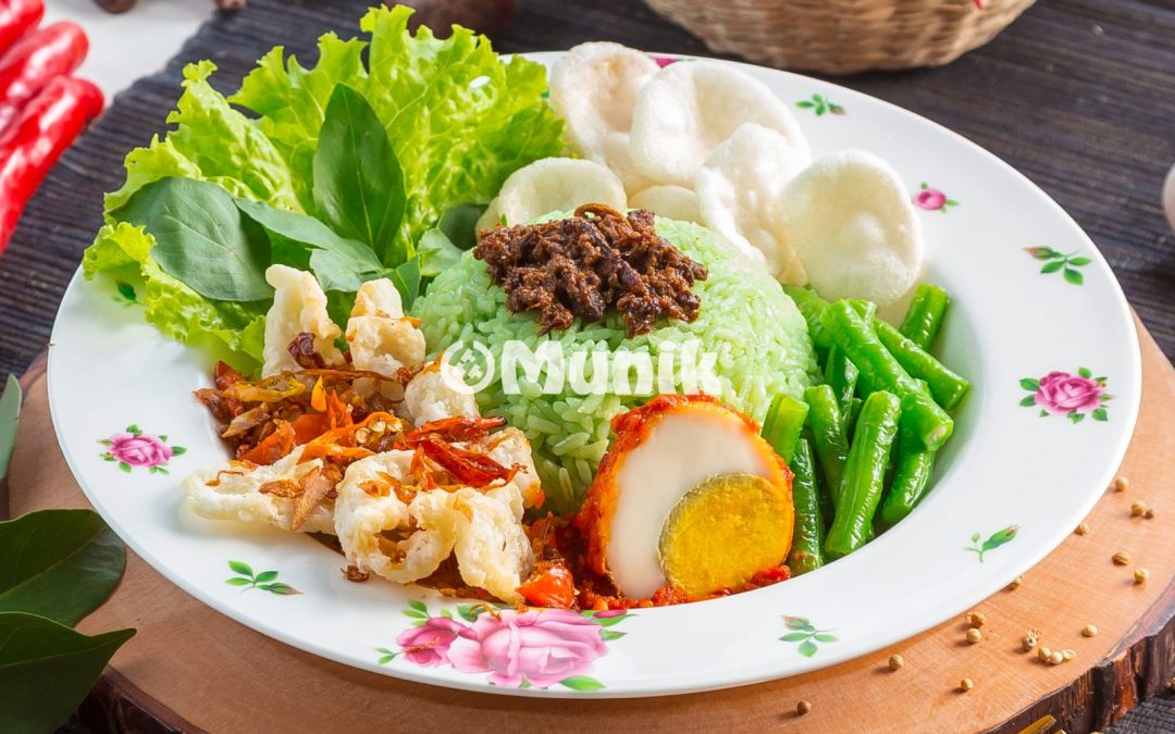 Nasi Ijo Pandan